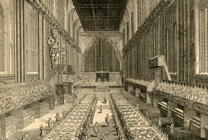 Královská hostina v Guildhall, 1761, 1897. od Unbekannt