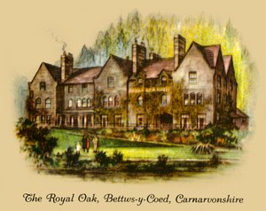 The Royal Oak, Bettws-y-Coed, Carnavonshire, 1936. od Unbekannt