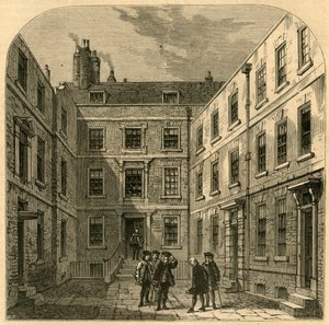 The Royal Societys House v Crane Court, 1897. od Unbekannt