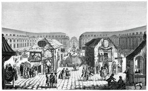 Veletrh Saint Ovide, 1885 od Unbekannt