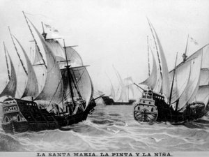 Santa Maria, pinta a Nina, 15. století, 20. léta 20. století od Unbekannt