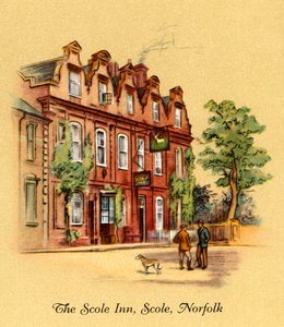 The Scole Inn, Scole, Norfolk, 1939. od Unbekannt