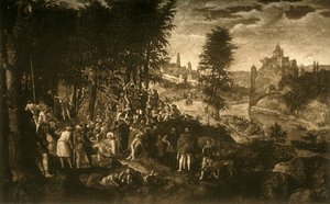 Kázání sv. Jana Křtitele, c1550, 1903. od Unbekannt