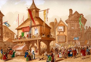 Shakespearovo jubileum ve Stratfordu nad Avonou, c1850 od Unbekannt