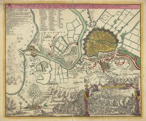 Obléhání Gdaňsku, 1734, 30. léta 18. století od Unbekannt