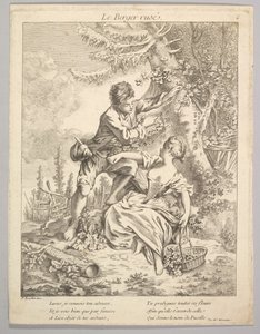 Sly Shepherd, 18. století. od Unbekannt