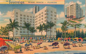 Panovník. Miami Beach, Florida, 1940 od Unbekannt
