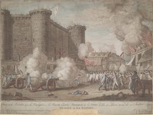 Útok na Bastille dne 14. července 1789, 1789 od Unbekannt