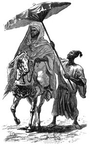 Marocký sultán, c1890 od Unbekannt