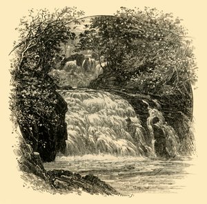 The Swallow Falls, 1898. od Unbekannt