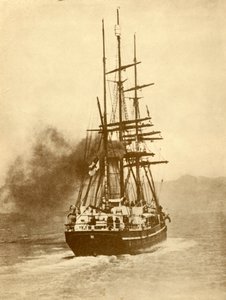 Terra Nova, slavný velrybář, který se zúčastnil několika britských antarktických expedic, c1 od Unbekannt