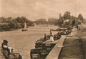 Temže v Maidenhead, 1902 od Unbekannt