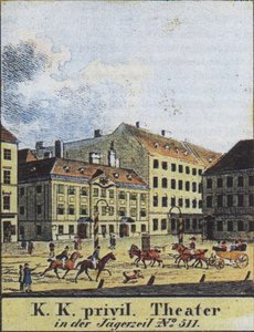 Theater an der Wien, Vídeň, počátek 19. století od Unbekannt