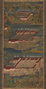 Tři posvátné svatyně v Kumano: Kumano Mandala, c. 1300. od Unbekannt