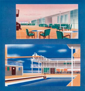 Turistický salonek a koupaliště RMS Orion, 1935 od Unbekannt