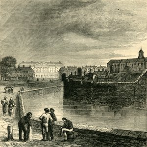 Věžový příkop, c1872. od Unbekannt