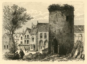 Věž Louise DOutremera v Laonu Zničena v roce 1831, 1890. od Unbekannt