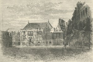 Radnice, Haarlem, 1890. od Unbekannt