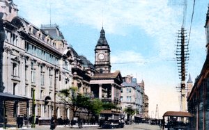 Nová přístavba radnice, Melbourne, Austrálie, 1912 od Unbekannt