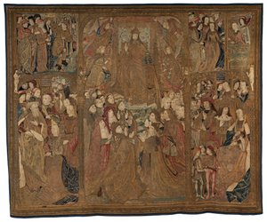 Triumph of Christ The Mazarin gobelín, c. 1500. od Unbekannt