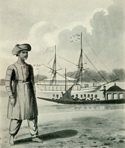 The Viceroys Flotilla and Boatmen, 1813, 1925. od Unbekannt