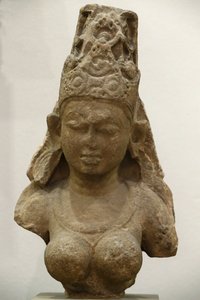 Victoria and Albert Museum. Elf. 800-900. Pratihara období. pískovec. Střední Indie (Madhjapradéš). Spojené království od Unbekannt