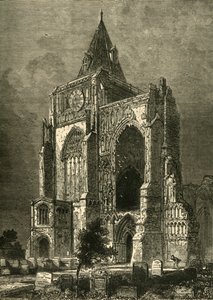 Západní fronta, Crowland Abbey, 1898. od Unbekannt