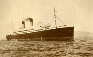 White Star Liner Doric 16 484 tun, . od Unbekannt