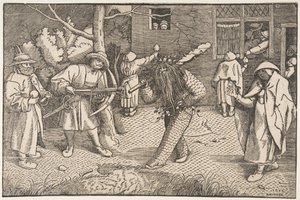 Divoký muž aneb Maškaráda Orsona a Valentýna, 1566. od Unbekannt