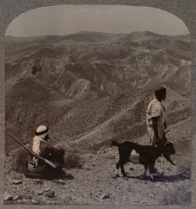 Divočina Judea a místo obětního beránka, c1900 od Unbekannt