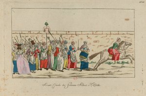 Pochod žen ve Versailles, 5. října 1789, 1789. od Unbekannt