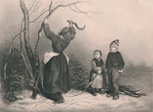 The Woodcutters, c1850 od Unbekannt