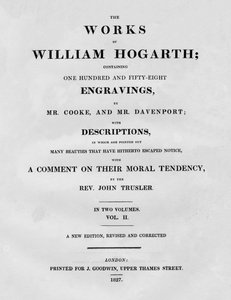 Díla Williama Hogartha, svazek II, 1827. od Unbekannt