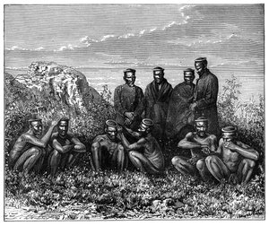 Zulu, Jižní Afrika, c1890 od Unbekannt
