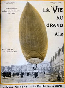 Vzducholoď Pierra a Paula Lebaudyových, Francie, 1903 od Unbekannt
