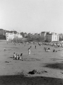 Pláž, Dinard, Bretaň, 20. století od Unbekannt