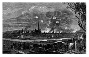 Bombardování Štrasburku, Francie, 1875 od Unbekannt