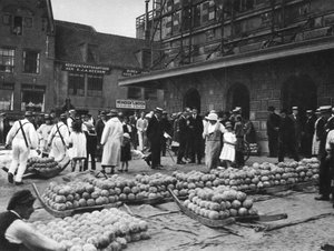 Sýrový trh v pátek, Alkmaar, Nizozemsko, c1934 od Unbekannt