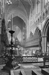 Sbor, Chester Cathedral, Cheshire, 1924-1926 od Unbekannt