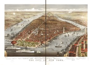 Město New York od Unbekannt