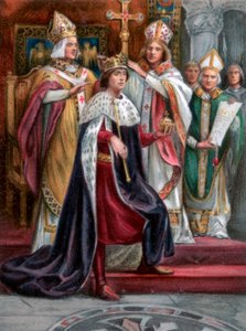 Korunovace Edwarda I., Westminster, 19. srpna 1274, 1902 od Unbekannt