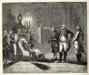 Smrt Fridricha II 17. srpna 1786. od Unbekannt