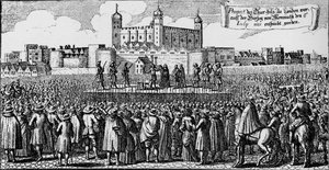 Poprava vévody z Monmouthu, Tower Hill, Londýn, 15. července 1685 1903 od Unbekannt
