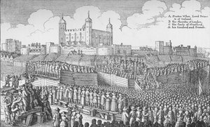 Poprava hraběte ze Straffordu na Tower Hill, Londýn, 12. května 1641 1903 od Unbekannt