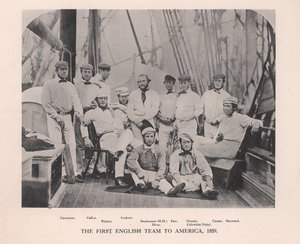 První anglický kriketový tým na turné po Americe, 1859 1912 od Unbekannt