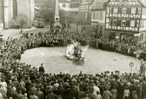 Zařízení a rituální předměty ze synagogy v Mosbachu na náměstí 10. listopadu od Unbekannt