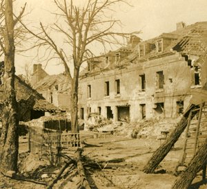 Sklárna v Soissons, severní Francie, c1914-c1918 od Unbekannt
