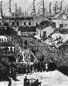 Oběšení Hetheringtona a Brace, San Francisco, 29. července 1856 1954 od Unbekannt