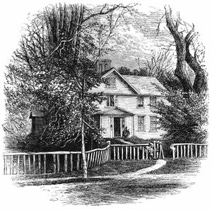 Domov Amose Bensona Alcotta 1799-1888, Concord, Massachusetts, 1875 od Unbekannt