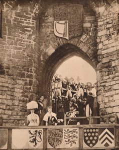 Investitura prince z Walesu na zámku Caernarvon, 13. července 1911 1935 od Unbekannt